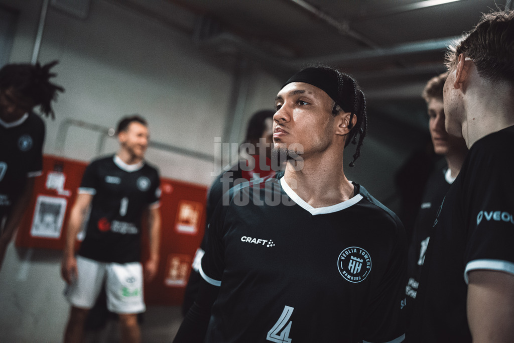 Basketball | Männer | Saison 2024/2025 | easyCredit Basketball Bundesliga | 18. Spieltag | Veolia Towers Hamburg vs. FIT/One Würzburg Baskets | 26.01.2025 | Jaizec Lottie (#4, Veolia Towers Hamburg)