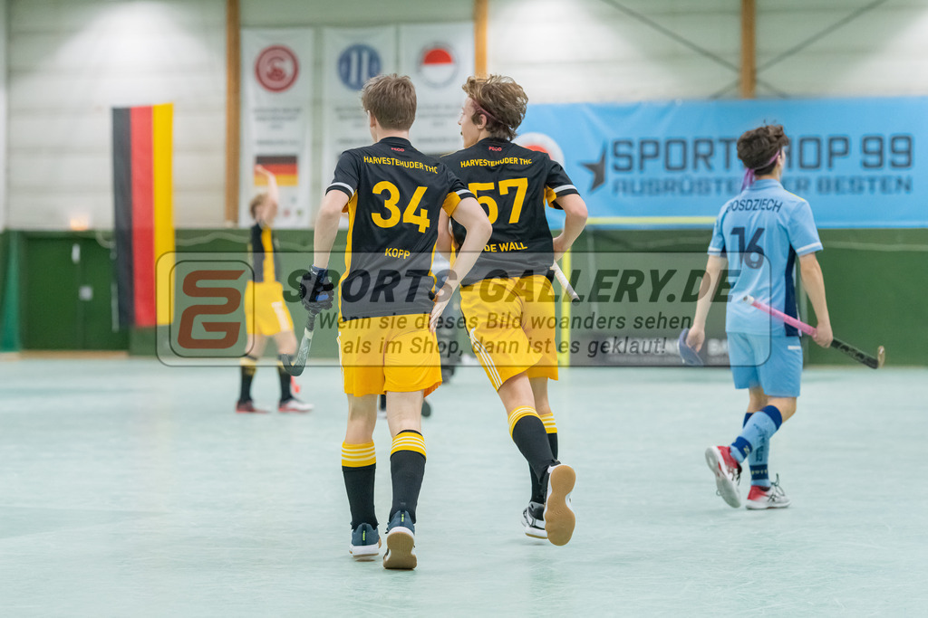 HK_20230305_106232 | Deutsche Meisterschaft MU16 Platz 3 Harvestehuder THC - Zehlend. Wespen am 5.3.2023 RWK, Köln ,