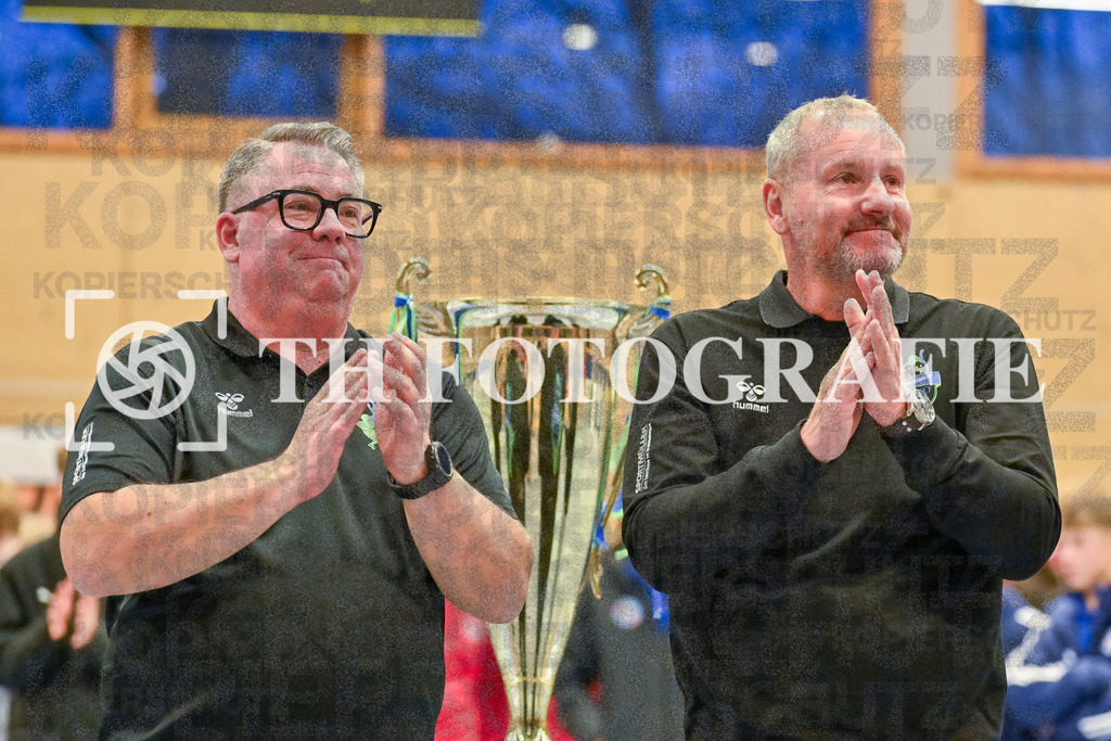 GER, Begegnung, Fussball, U14 Hallenturnier, PS-Immo-Cup 2026, 18.01.2026 | Harald Floyd Kleinhans, Patrick Scheuermann