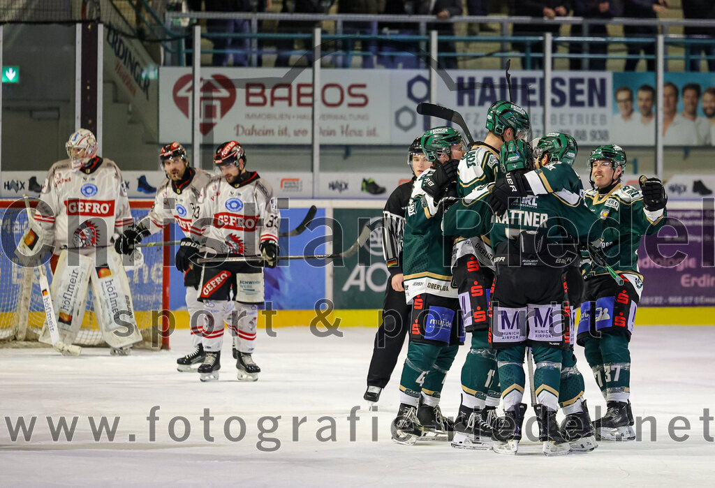 2026-02-08_044_TSV_Erding_gegen_ECDC_Memmingen_Indians | Erding, Deutschland, 08.02.2026:Eishockey, Oberliga Süd 2025 / 2026, 45. Spieltag, TSV Erding gegen ECDC Memmingen Indians, Endergebnis: Foto: Christian Riedel / fotografie-riedel.net