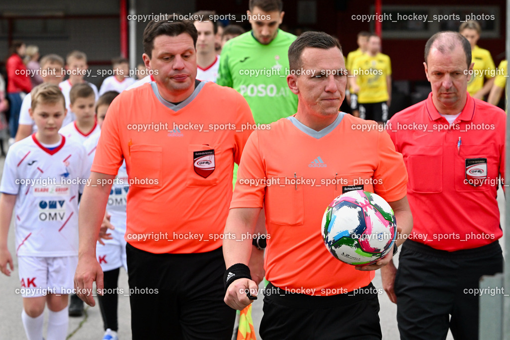SAK vs. SV Allerheiligen 19.5.2023 | Platzer Robert, Kettlgruber Rene Felix, Kuntner Christian, Referees