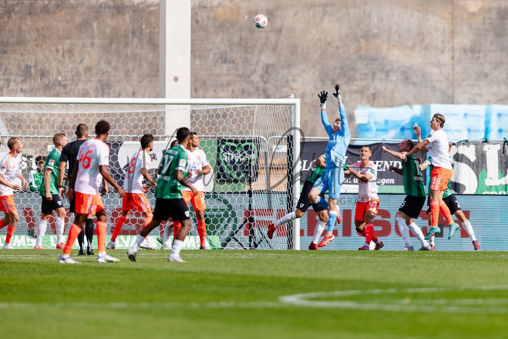 2. Bundesliga, Saison 2025/26, 5. Spieltag : SC Preußen Münster - Fortuna Düsseldorf | Münster, 14.09.2025: 2. Bundesliga, 5. Spieltag, SC Preußen Münster gegen Fortuna Düsseldorf im LVM-Preußenstadion in Münster. Foto: sportfotografie.ms | Markus Paletta - Realisiert mit Pictrs.com