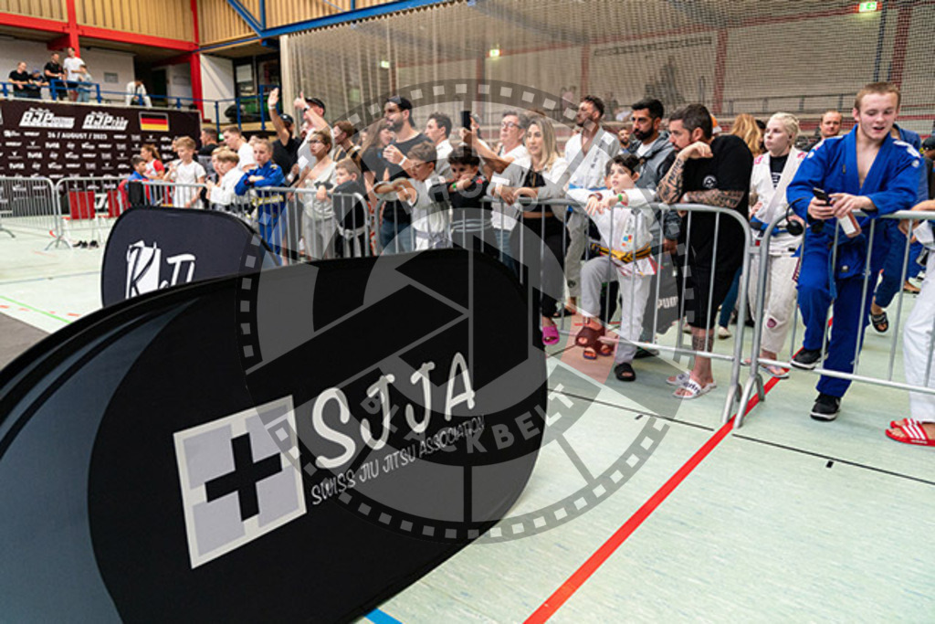 20230826PBB55083 | Fighters compete during the AJP INTLPRO BJJ and grappling competition in Hamburg, Germany, on August 26 2023.