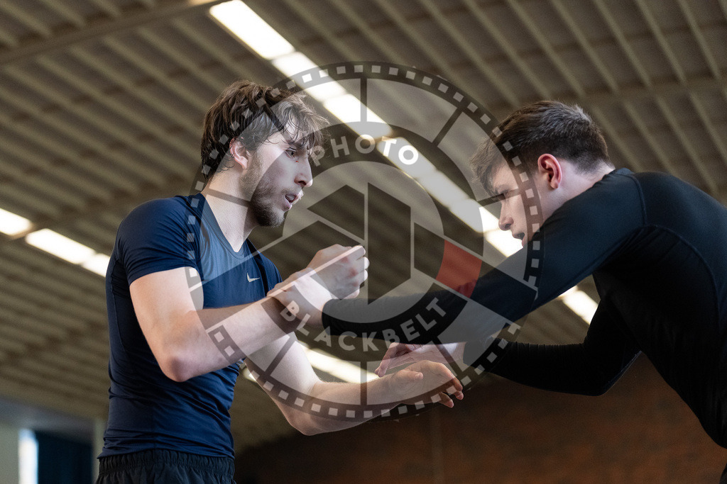 20251129PBB7265 | Fighters compete during the luta livre competition ILLCS XI winter edition on November 29, 2025 in Hannover, Germany.