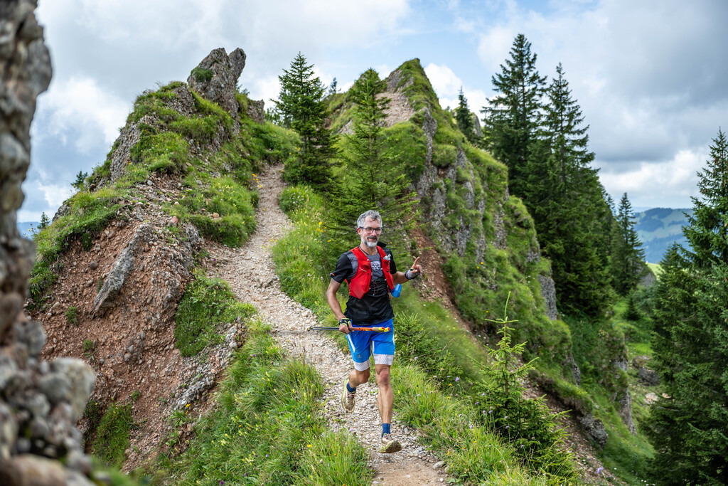 35. Gebirgsmarathon | 35. Gebirgsmarathon 2024 am 03.08.2024 in Immenstadt. Einer der anspruchsvollsten​und ältesten Bergläufe​Deutschlands im Naturpark Nagelfluhkette!(Foto: Dominik Berchtold/www.dberchtold.com)Instagram: @d_berchtold_foto 