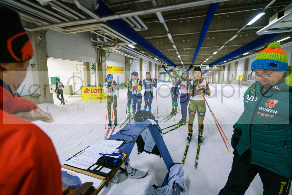 Testwettkampf Oberhof | Skihalle Oberhof am 14. Januar 2023