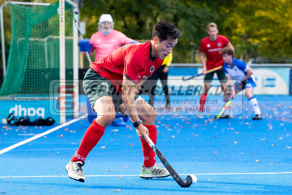 HK_20241019_107901 | 1. Bundesliga Herren Crefelder HTC - Großflottbeker THGC am 19.10.2024 CHTC, Krefeld , Nguyen Tino ( Crefelder HTC #19 )