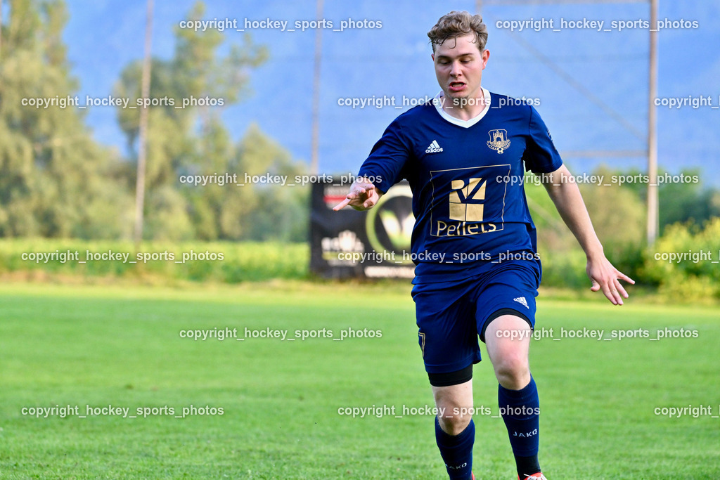 ATUS Velden vs. FC Lendorf | #17 Lukas Perdacher ATUS Velden, ATUS Velden vs. FC Lendorf, ATUS Velden vs. FC Lendorf am 07.06.2024 in St. Egyden (Sportplatz St. Egyden), Austria, (Photo by Bernd Stefan)