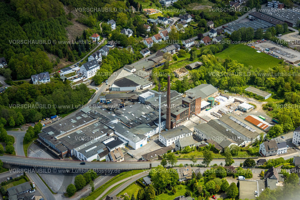 Sundern230504845 | Luftbild, Papierwerk Sundern GmbH, Sundern, Sundern, Sauerland, Nordrhein-Westfalen, Deutschland