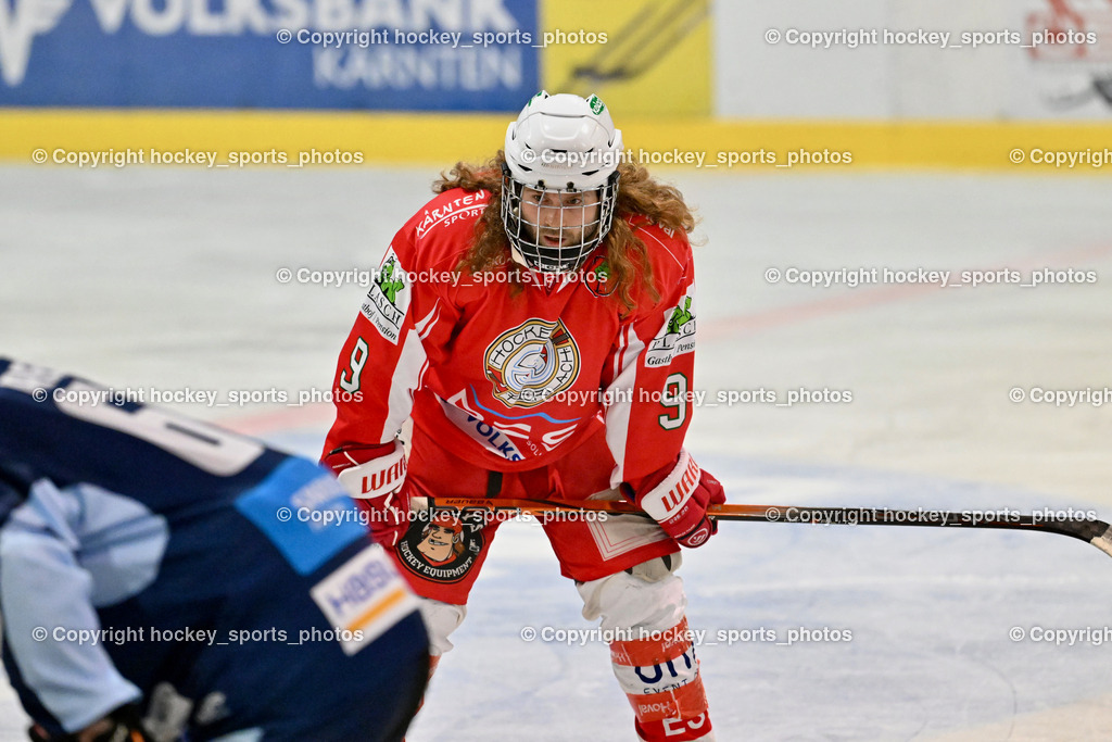 ESC Steindorf vs. ESV Ferlach | #9 Steiner Markus ESV Ferlach, ESC Steindorf vs. ESV Ferlach, ESC Steindorf vs. ESV Ferlach am 19.10.2024 in Steindorf (Ossiachersee Halle), Austria, (Photo by Bernd Stefan)