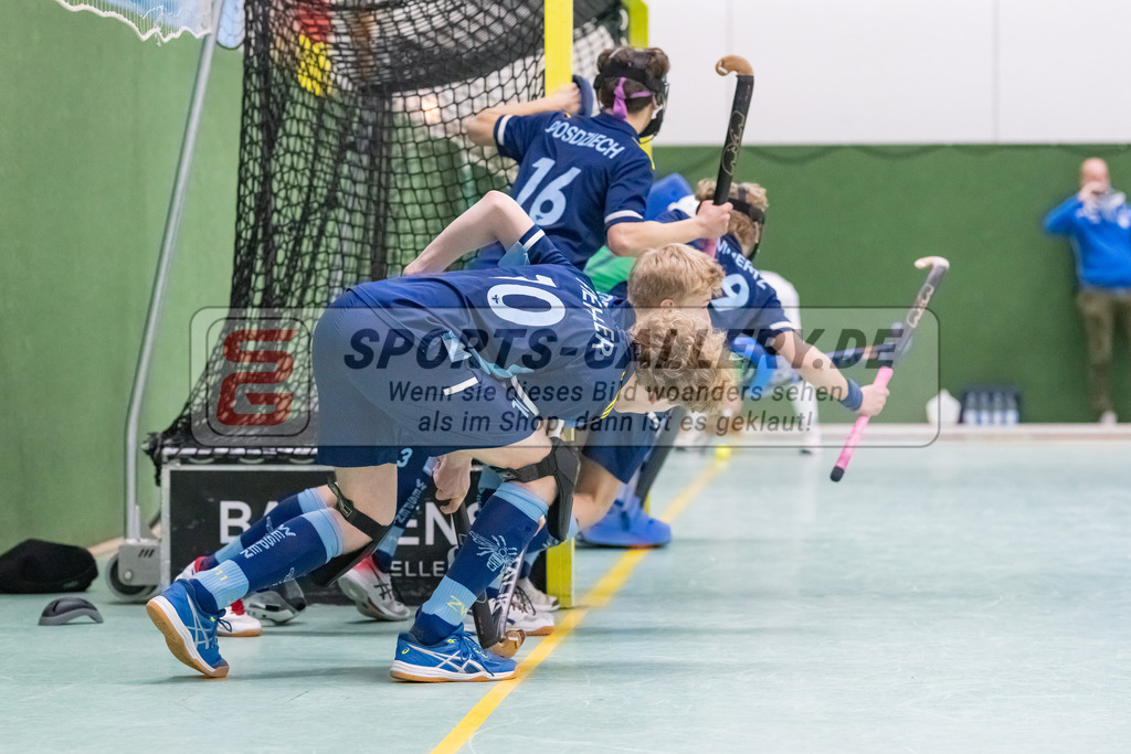 HK_20230304_105421 | Deutsche Meisterschaft MU16 Schwarz-Weiß Köln - Zehlend. Wespen  am 4.3.2023 RWK, Köln ,