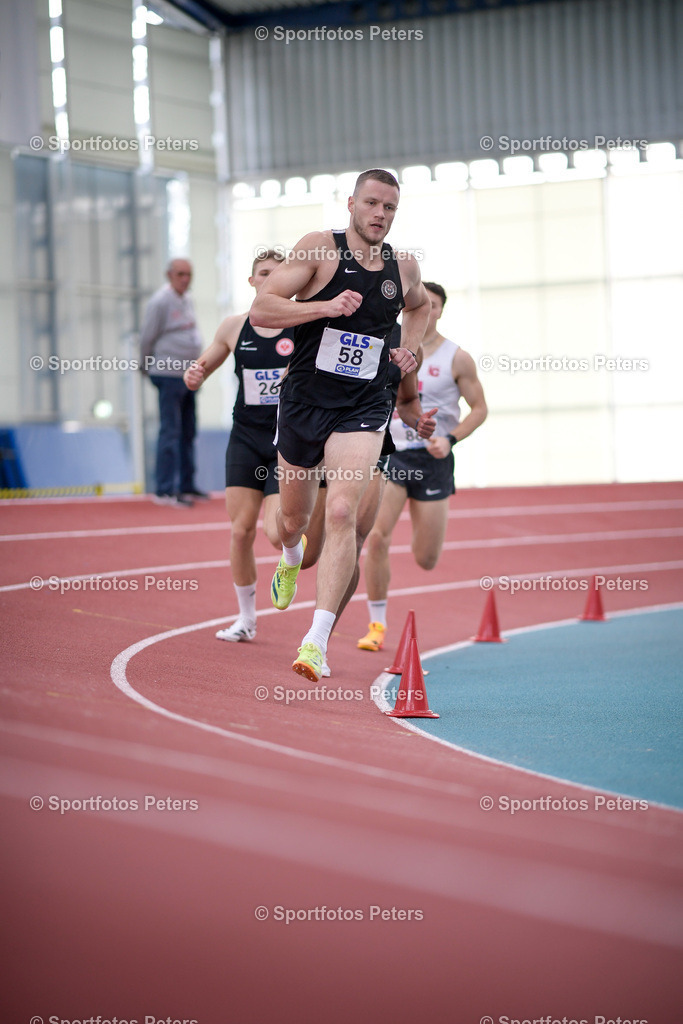 _KP12447_1 | 09.02.2025, xkaix, Leichtathletik 20. Deutsche Meisterschaften, Mehrkampf Halle v.l. Nico Beckers (Track&amp;Field Tigers) - Realisiert mit Pictrs.com