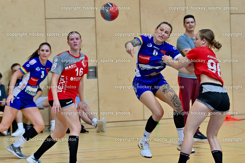 SC Ferlach Damen vs. WAT Atzgersdorf 3.9.2022 | #16 TESCHE Luca, #6 KAVALAR Anna-Maria, #96 Lauter Anna