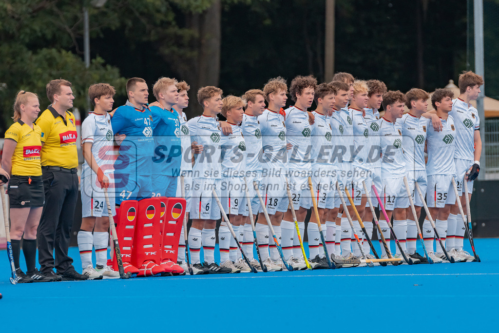 HK_20230716_102791 | Euro Hockey MU18 Boys Finale Belgium vs Germany Championship Girls &amp; Boys am 16.7.2023 CHTC , Krefeld ,