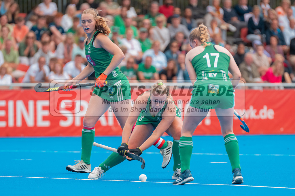 HK_20230713_102102 | Euro Hockey WU18 Germany vs Ireland Championship Girls &amp; Boys am 13.7.2023 CHTC , Krefeld ,