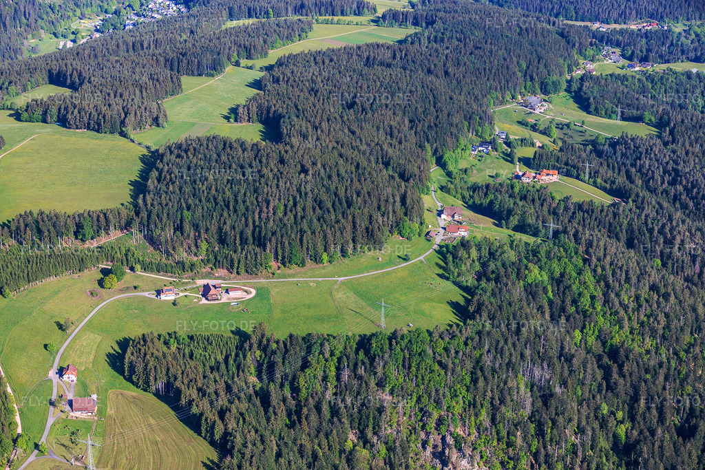 Luftbild: Ortsteil Ramstein aus Südosten im Ortsteil Tennenbronn in Schramberg im Bundesland Baden-Württemberg in Deutschland.Foto: IMG_156573.jpg vom 17.05.2026 durch Werner Riehm/FLY-FOTO.deAuflösung des Originals: 6000 x 4000 px