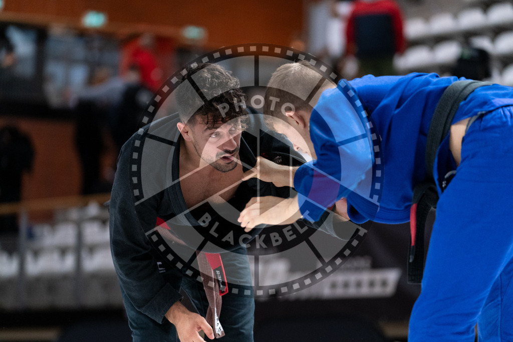 20241012PBB5346 | Athletes compete during the AJP Tour Europe Continental Jiu-Jitsu Professional Championship on October 12, 2024 in Almere near Amsterdam, Netherlands. © Chiara Dazi / photoblackbelt
