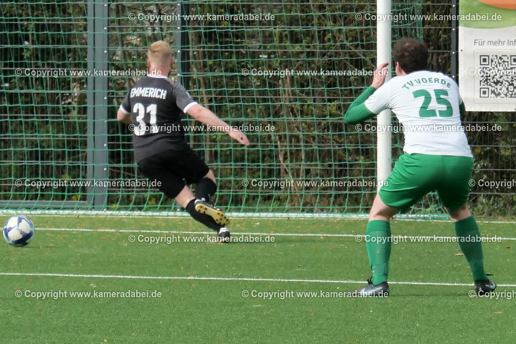 Fußball : Kreisliga A : TV Voerde - Rheingold Emmerich am 29.03.2026  in Voerde. | Fußball : Kreisliga A : TV Voerde - Rheingold Emmerich am 29.03.2026  in Voerde. - Realisiert mit Pictrs.com