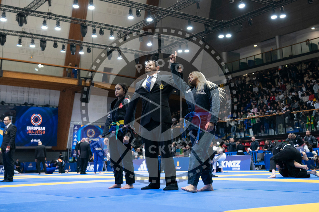 20240119PBB1959 | Fighters compete during the IBJJF European Championship in Paris, France, on January 19, 2024.