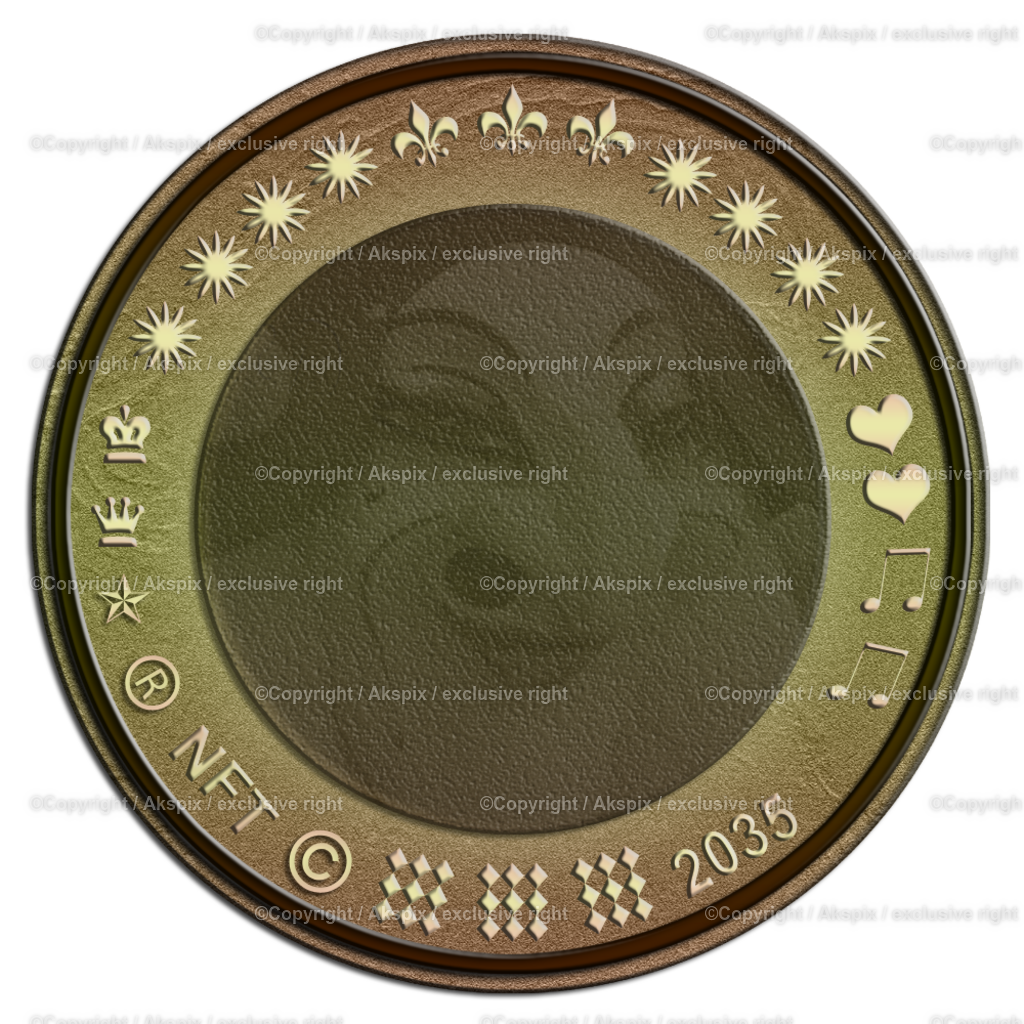 NFTs_Coin-Clownmask-2035 | Die Bildagentur Akspix ist eine Online-Bildagentur und bietet professionelles und kreatives Bildmaterial Royalty free und Rights Managed. Bildarchiv Akspix bietet eine große Auswahl an kreativen und klassischen Motiven.Frankfurt Fotograf, Fotoshooting