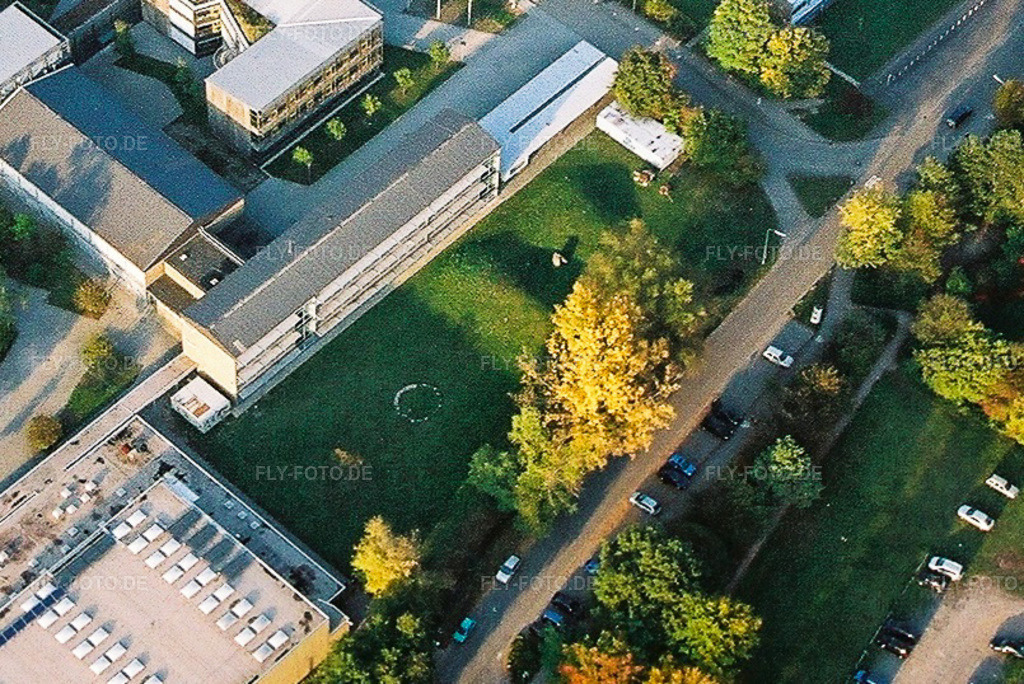 Luftbild: IGS Kandel in Kandel im Bundesland Rheinland-Pfalz in Deutschland. Foto: NEG564308.jpg vom 15.10.2005 durch Werner Riehm/FLY-FOTO.de