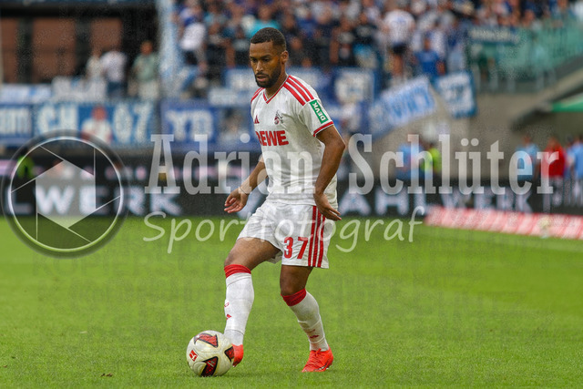 29.08.2026, GER, Fussball, Herren, Bundesliga , 1. Bundesliga, Saison 2026/2027, 1. FC Köln - TSG 1899 Hoffenheim | Linton Maina (KOE) in Aktion am Ball, Einzelaktion