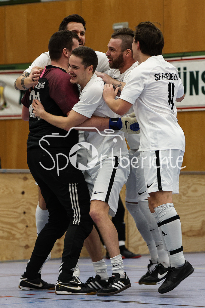 Fridolin Reiseservice-Cup | Jubel nach Sieg im 9 Meterschiessen / Finale