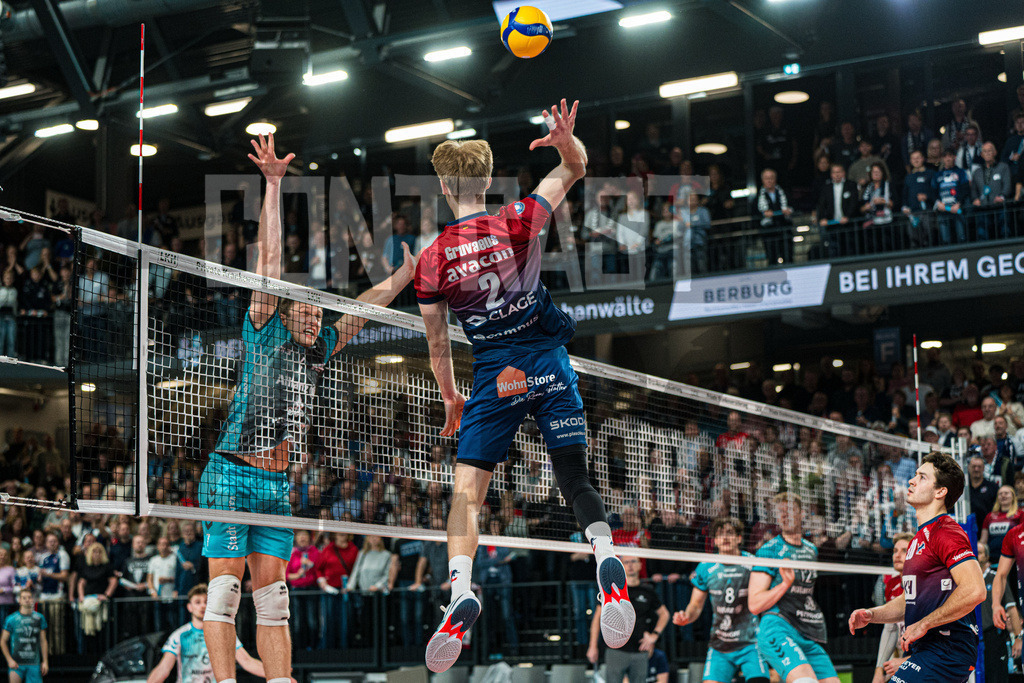 Volleyball I Herren I Saison 2025/2026 I DVV Pokal I Halbfinale I SVG Lüneburg - SWD powervolleys Düren | CONTRAST ZERØ MEDIA - Realisiert mit Pictrs.com