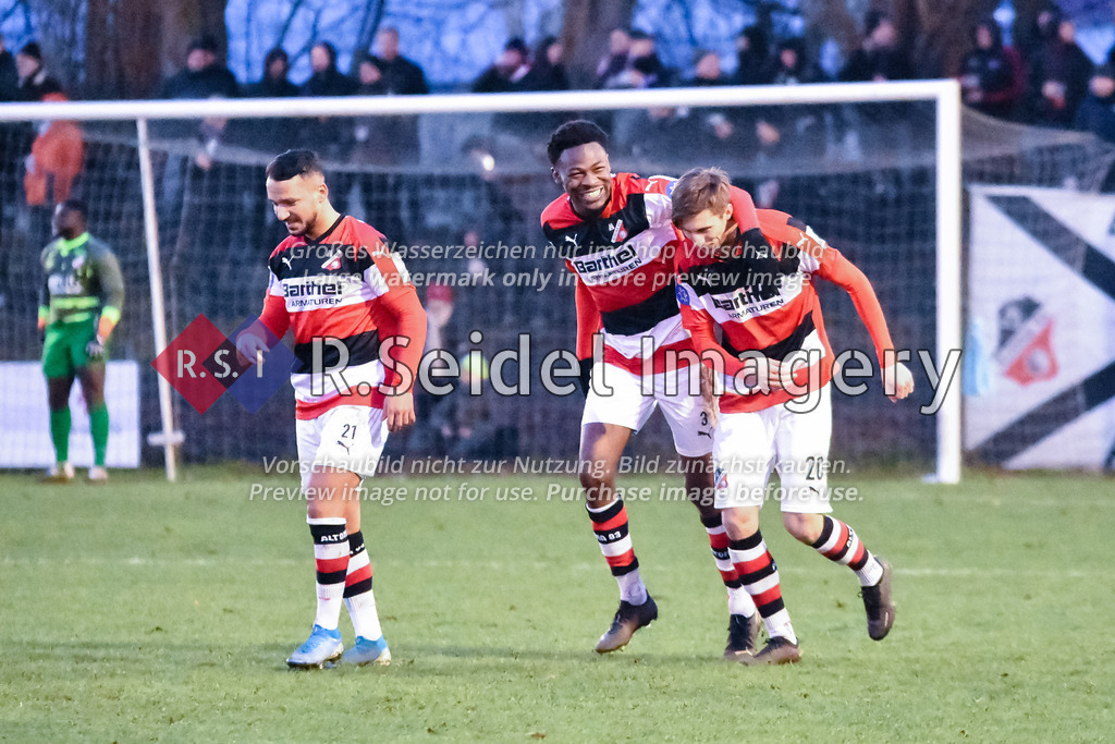 Fußball, Saison 2022/23, Oberliga Hamburg, Altona 93 - TSV Sasel, Adolf-Jäger-Kampfbahn (Hamburg), 21.01.2023, 24. Spieltag | Sportfotos aus Hamburg, Eventfotos oder freie Arbeiten von R.Seidel Imagery – einfach online kaufen.