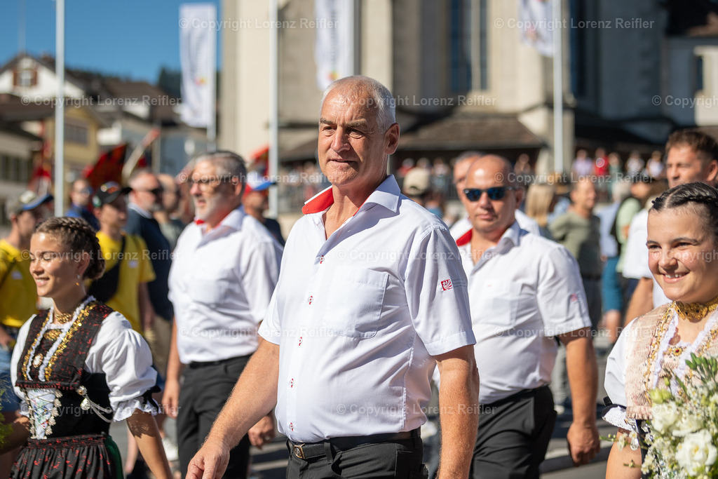 Schwingen -  Eidgenössisches Jubiläums-Schwingfest 2024 2024 | Appenzell, 7.9.24, Schwingen - Eidgenössisches Jubiläums-Schwingfest 2024.