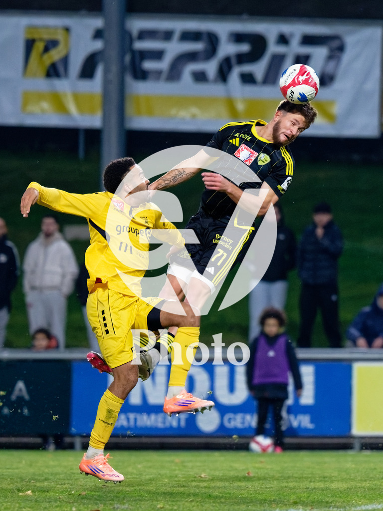 Coupe Suisse - 1/8 de finale - FC Stade Nyonnais v Neuchatel Xamax |  during the Coupe Suisse - 1/8 de finale match between FC Stade Nyonnais and Neuchatel Xamax at Centre sportif de Colovray in Nyon, Switzerland