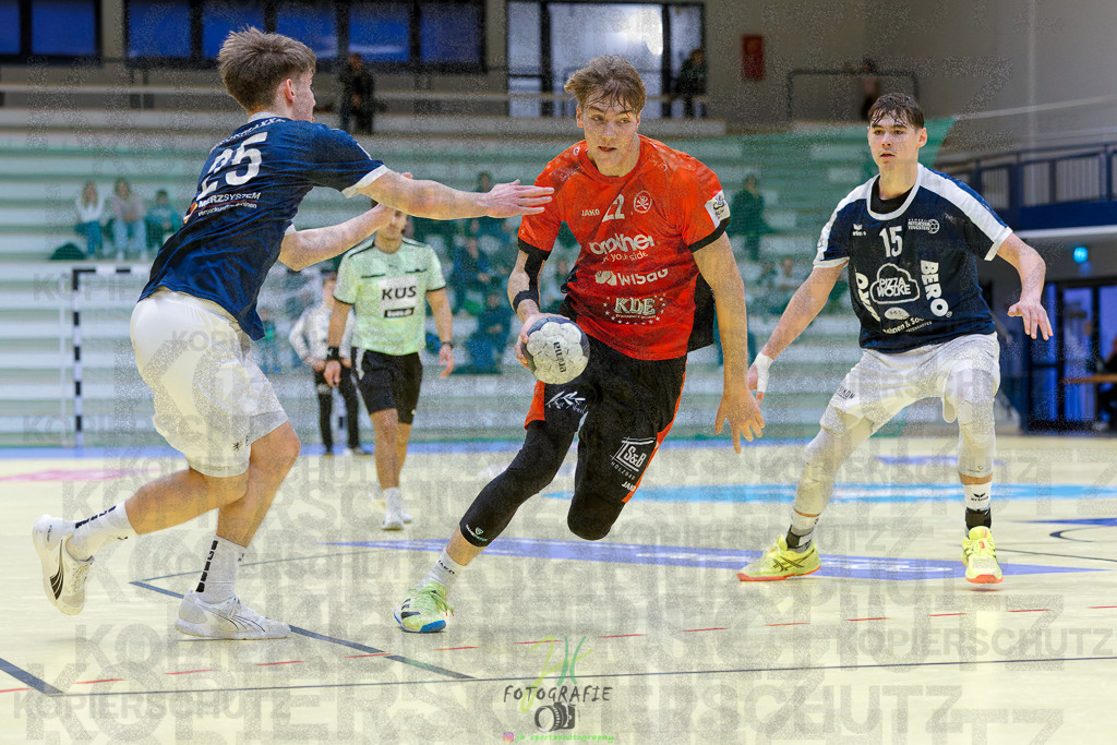 Jugendbundesliga A-Jugend; HSG Dutenhofen/Münchh. - HSG Rodgau Nieder-Roden | Jugendbundesliga A-Jugend; HSG Dutenhofen/Münchh. - HSG Rodgau Nieder-Roden am 07.12.2024 in Dutenhofen (Sporthalle Dutenhofen)Photo © 2024 - Jörg Heinrich - Realisiert mit Pictrs.com
