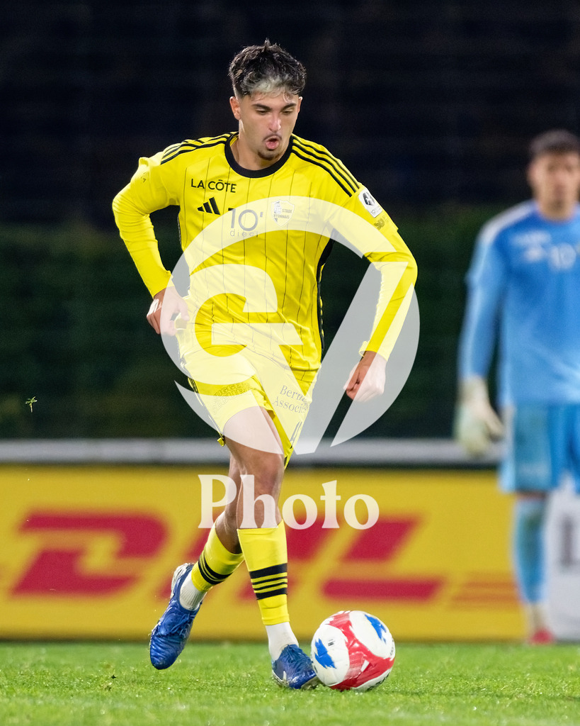dieci Challenge League - FC Stade Nyonnais v Etoile Carouge FC |  during the dieci Challenge League match between FC Stade Nyonnais and Etoile Carouge FC at Centre sportif de Colovray in Nyon, Switzerland