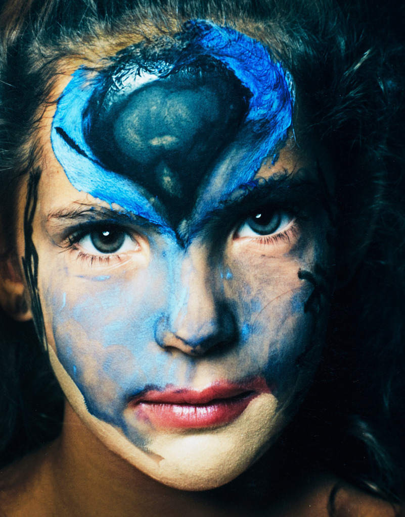 089art_Bee-Braxm_1254a | Werk aus  dem Jahr 1994   Nach einer Aktion im Ritterhausmuseum Offenburg. Kunstmaler Rainer Braxmaier und Modefotograf Wilfried Beege.