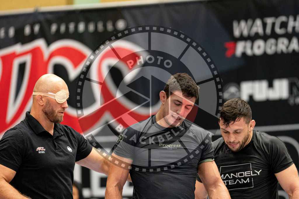 20230916PBB3723 | Fighters compete during the grappling tournement ADCC Trials (European, Middle East and African Championship) in Warsaw, Poland, on September 16, 2023.