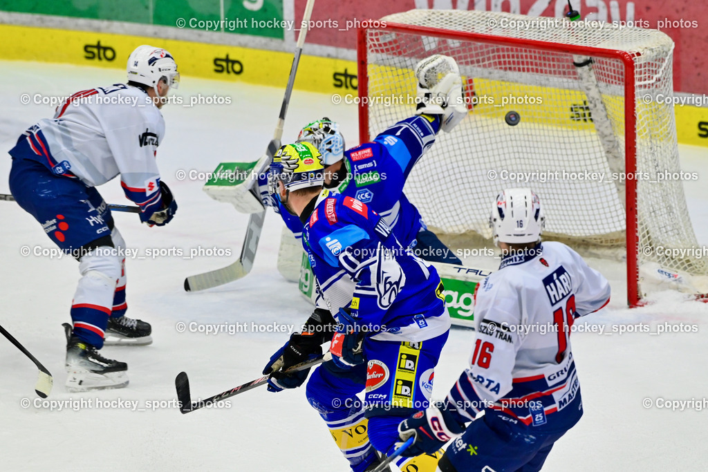 EC IDM Wärmepumpen VSV vs. Hydro Fehervar AV19  | #14 Sebok Balazs HYDRO FEHERVAR, #16 Hari Janos HYDRO FEHERVAR, #10 VALLANT Thomas EC VSV, #1 LAMOUREUX Jean Philippe EC VSV, Tor Hydro Fehervar AV19, EC IDM Wärmepumpen VSV vs. Hydro Fehervar AV19 , EC IDM Wärmepumpen VSV vs. Hydro Fehervar AV19  am 01.01.2025 in Villach (Stadthalle Villach), Austria, (Photo by Bernd Stefan)