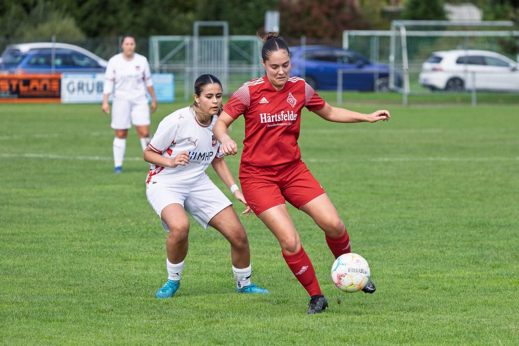 HÄRFCH_250914_8358 | FC Härtsfeld 03 vs. 1.FC Heidenheim 1846 II, Fußball, Frauen, Bezirksliga, 2025/2026, 1. Spieltag, 14.09.2025 in Dischingen(Foto: Michael Bulling) - Realisiert mit Pictrs.com