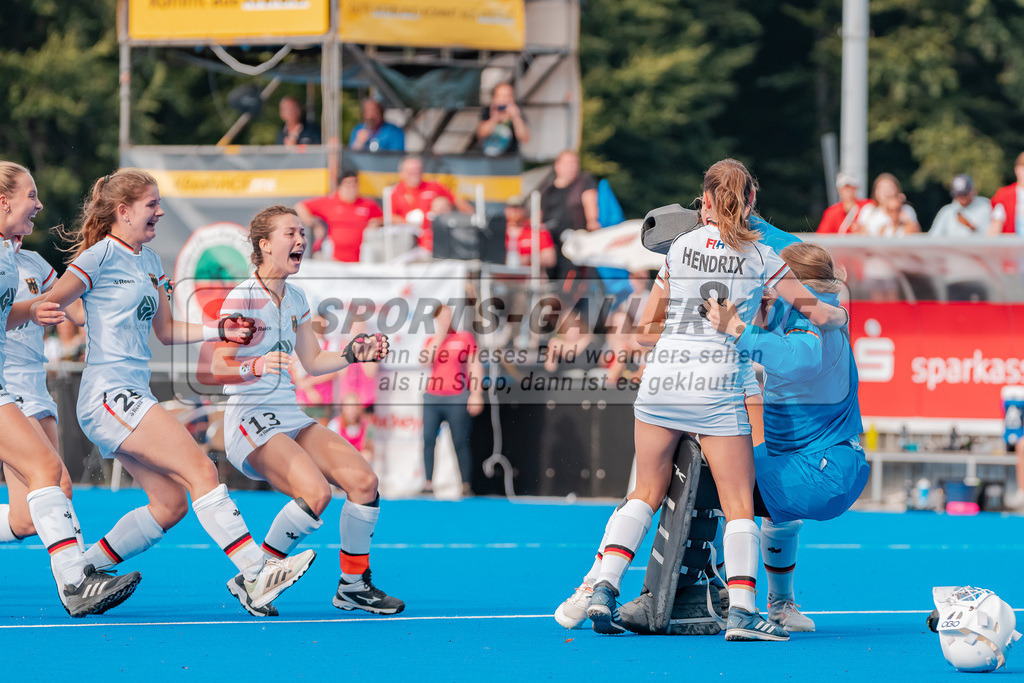 HK_20230716_103102 | Euro Hockey WU18 Girls Finale Belgium vs Germany Championship Girls & Boys am 16.7.2023 CHTC , Krefeld ,