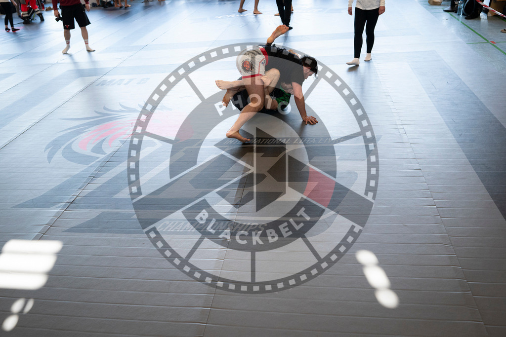 20240309PBB5725 | Fighters compete during the International Luta Livre (ILLCS) Spring Championship in Hannover, Germany, on March 9, 2024.