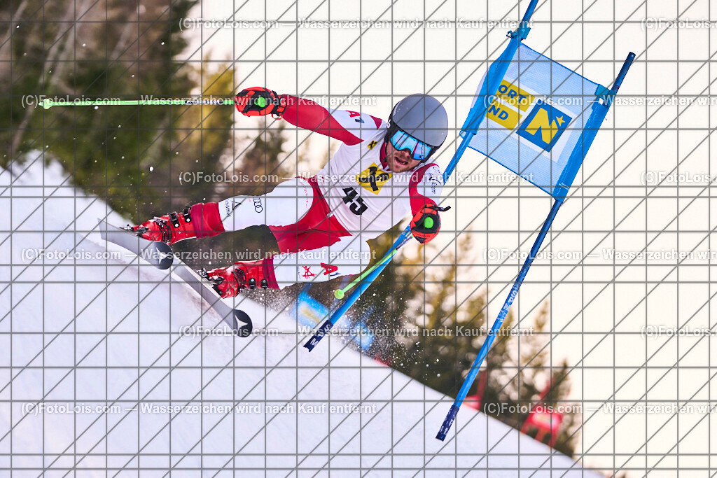 ALP0751_MastersCup-RTL-I_LKHF_Riesenhuber Florian | NÖ Raiffeisen MastersCup, Jugend - Damen - Herren, Riesentorlauf-Rennen 1 auf der Fuchswaldpiste, durchführender Verein: Schiklub Lackenhof, So 9. Februar 2025.