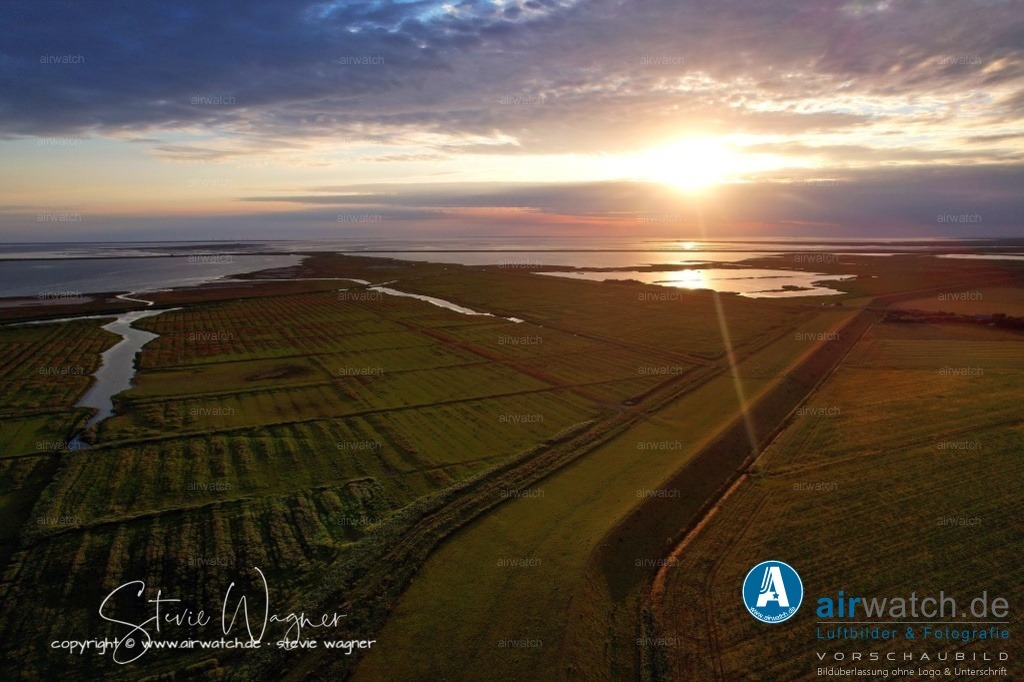 HattstedterKoog  & BeltringharderKoog | Entdecken Sie atemberaubende Luftbilder und Fotografien auf airwatch.de - Tauchen Sie ein in eine Welt voller faszinierender Aufnahmen aus der Vogelperspektive.