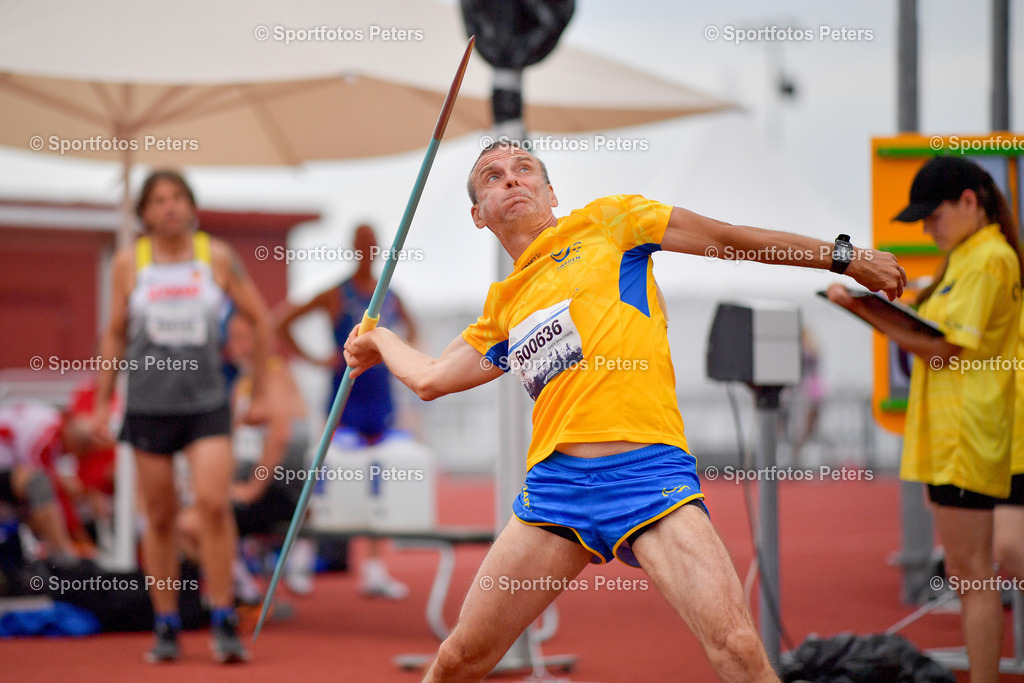 WMAC 2024 - Day 2_210 | World Masters Athletics Championship am 14.08.2024 in Gotheburg; SpeerwurfPhoto: Kai Peters - Realisiert mit Pictrs.com