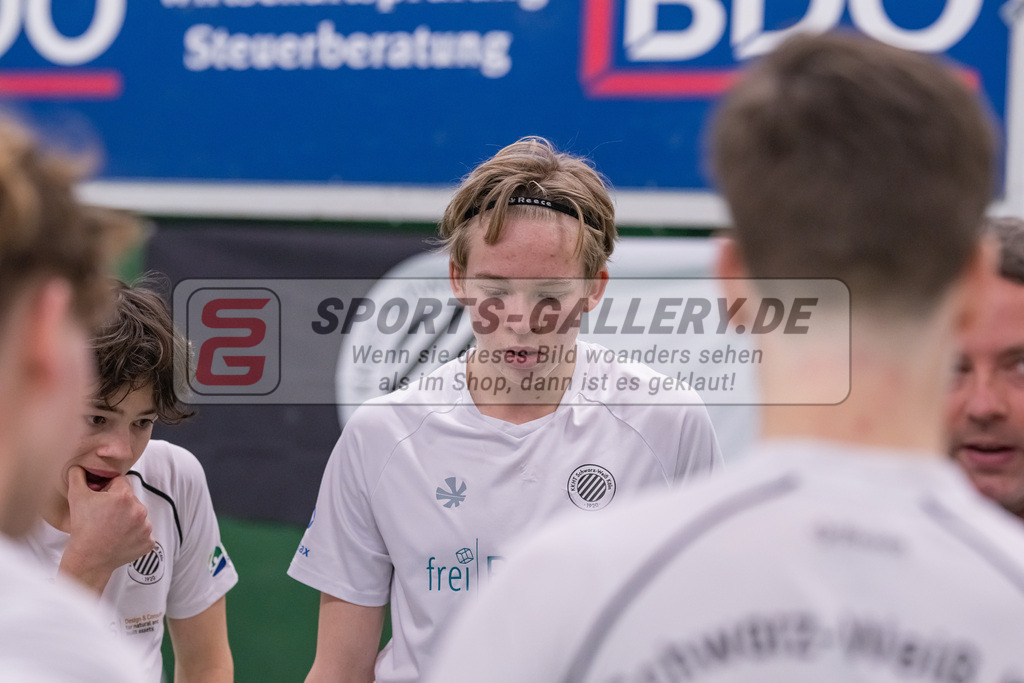 HK_20230304_105416 | Deutsche Meisterschaft MU16 Schwarz-Weiß Köln - Zehlend. Wespen  am 4.3.2023 RWK, Köln ,