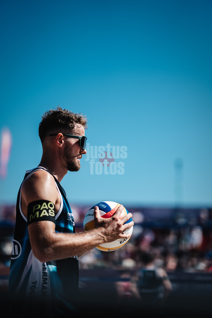 Beachvolleyball | Männer | Allianz German Beach Tour 2024 | Tourstop Kühlungsborn | 11.08.2024 | Jonas Sagstetter