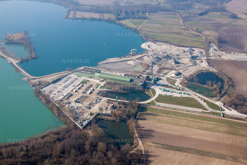 Luftbild: Ortsansicht in Bischwiller im Bundesland Bas-Rhin in Frankreich. Foto: IMG_62876.jpg vom 09.03.2014 durch Werner Riehm/FLY-FOTO.de