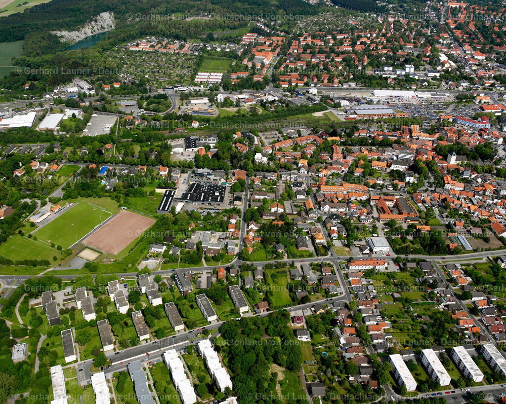 2638043 | SALZGITTER 09.06.2006 Stadtzentrum im Innenstadtbereich in Salzgitter im Bundesland Niedersachsen, Deutschland. // The city center in the downtown area in Salzgitter in the state Lower Saxony, Germany. Foto: Gerhard Launer