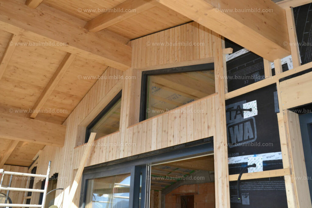 bib-lg13-holzbau-ausbau-0119 | Nach LV-Leistungsgruppen sortierte Detailfotos über den Bau eines Hauses. Alle Hausbau-Bilder direkt vom Urheber und Autor der Website Haus-Selber-Bauen.com