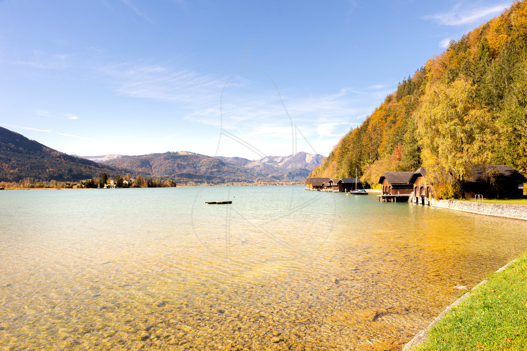 Herbst am Wolfgangsee | Ihre Fotografin im Lungau, ihre Fotografin im Mostviertel, Wandbilder Onlineshop, Imagefotos für Ihr Unternehmen,  - Realisiert mit Pictrs.com