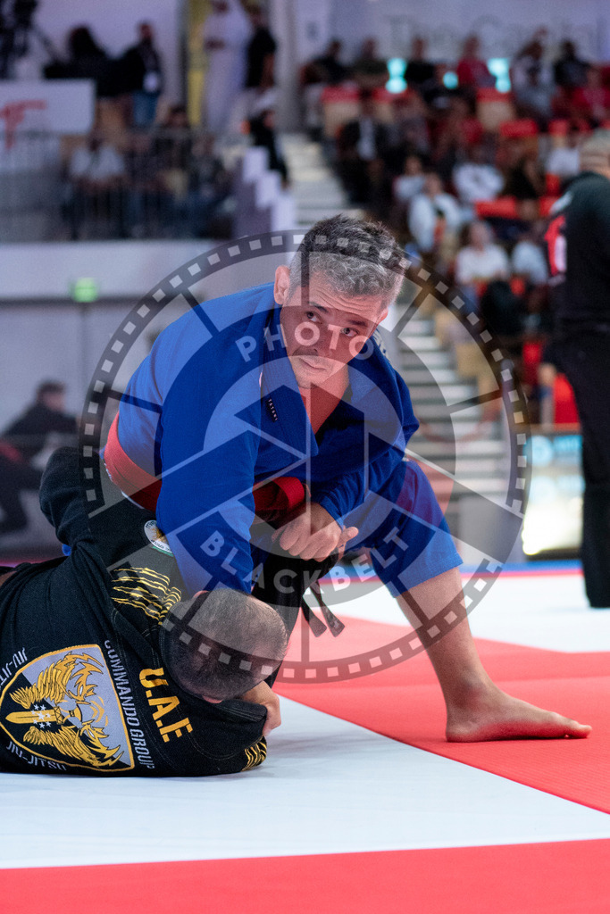 20231107PBB5121 | Fighters compete during the AJP World Master Championship in the Mubadala Arena in Abu Dhabi, Arab United Emirates, on November 7, 2023.