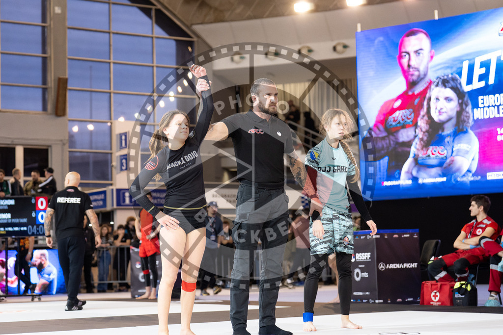 20260214PBB0115 | Fighters compete during the ADCC European Trials  competition day 1 in Belgrade, Serbia, on February 14, 2026.